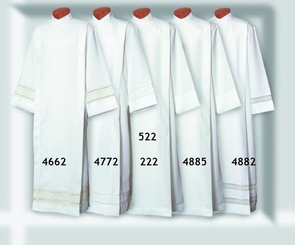 Washable Clergy Alb In 5 Different Choices